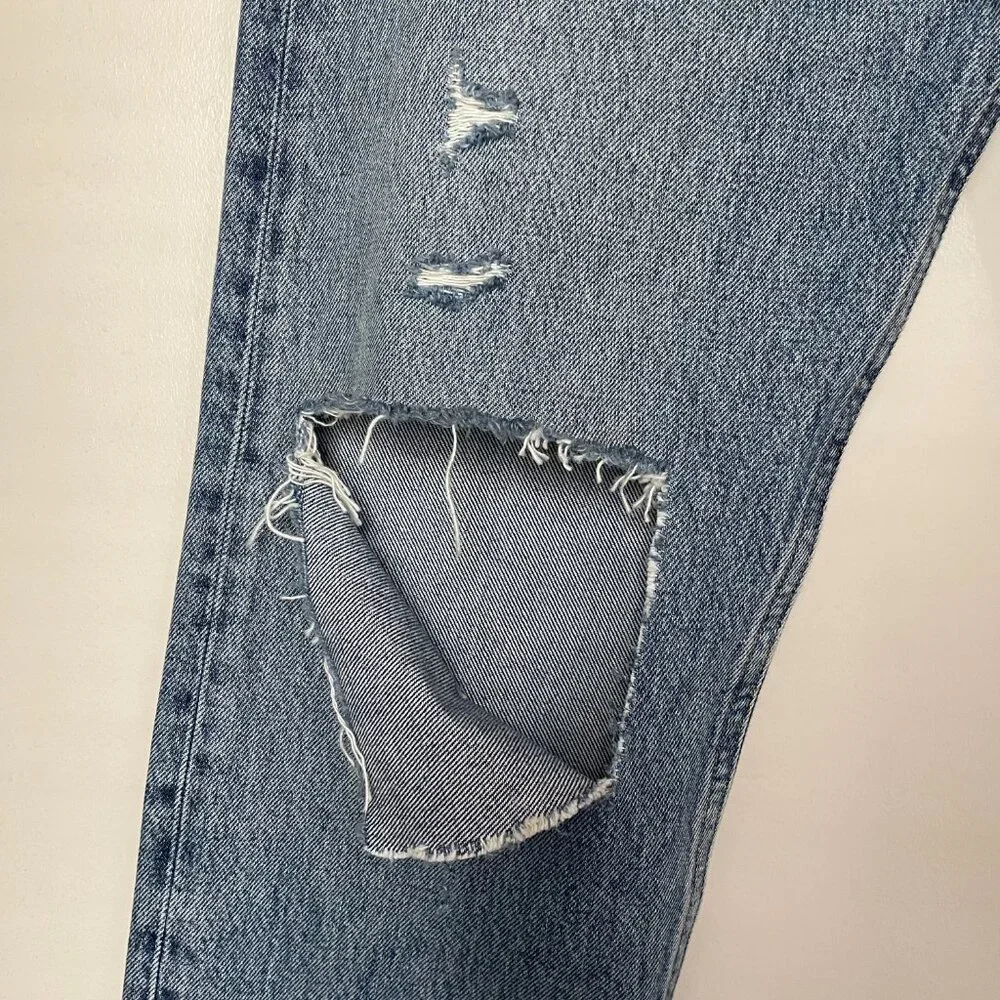 Agolde 90's Pinch Waist High Rise Jeans Lineup Organic Cotton Size 26 NWT - Picture 5 of 10